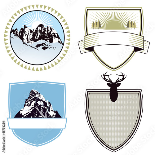 Bergerlebnis und Expedition Abzeichen