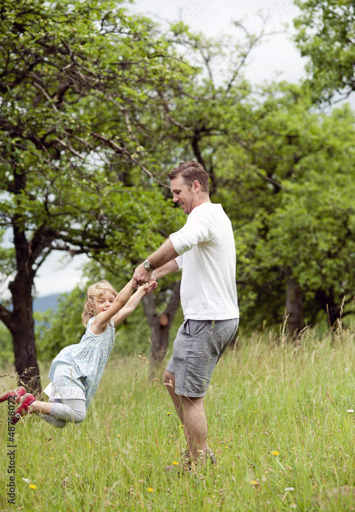 Fototapeta premium Happy family
