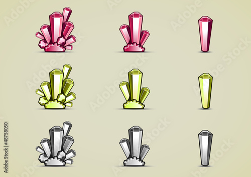 collection of stones