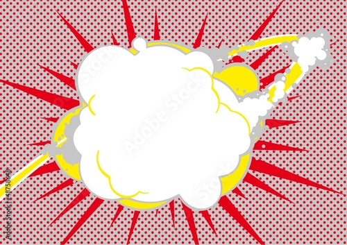 Cartoon explosion