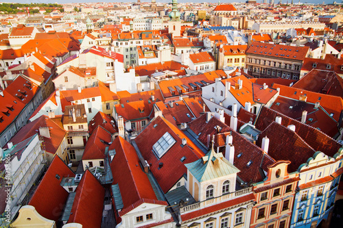 Prague Houses From Above
