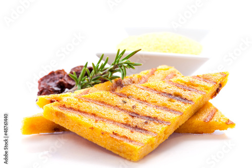Foto Polenta gegrillt