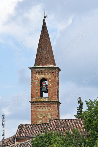 Church of St. Antonio Abate. Statto. Emilia-Romagna. Italy. photo
