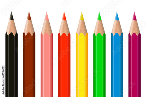 Stifte, bunt