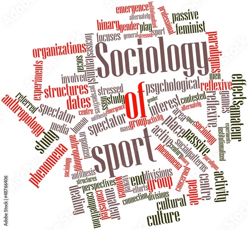 Word cloud for Sociology of sport
