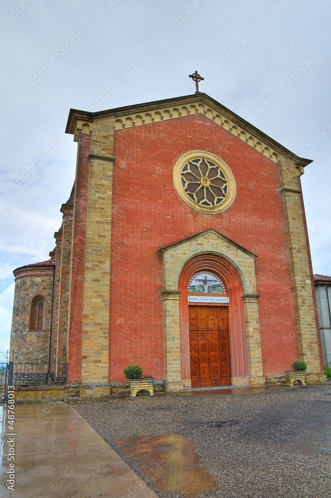 Church of Bassano. Rivergaro. Emilia-Romagna. Italy. Church of Bassano. Rivergaro. Emilia-Romagna. Italy.