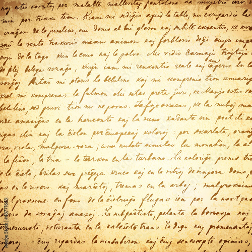 Old Letter Background