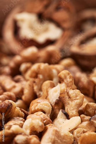 walnuts background
