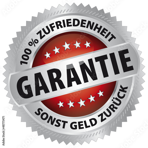 Zufriedenheitsgarantie – 100% Zufriedenheit - sonst Geld zurück