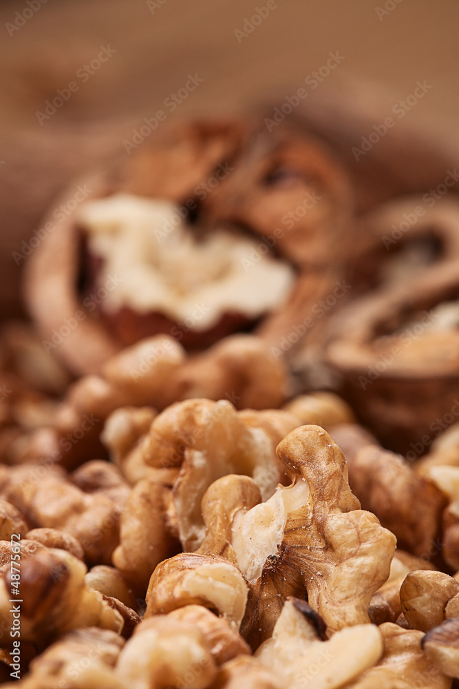 walnuts background walnuts background