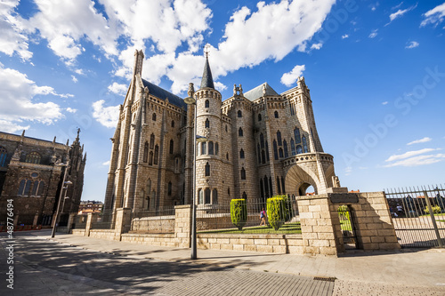 Gaudi Palace, Astorga, Pilgrim route to Santiago de Compostela,