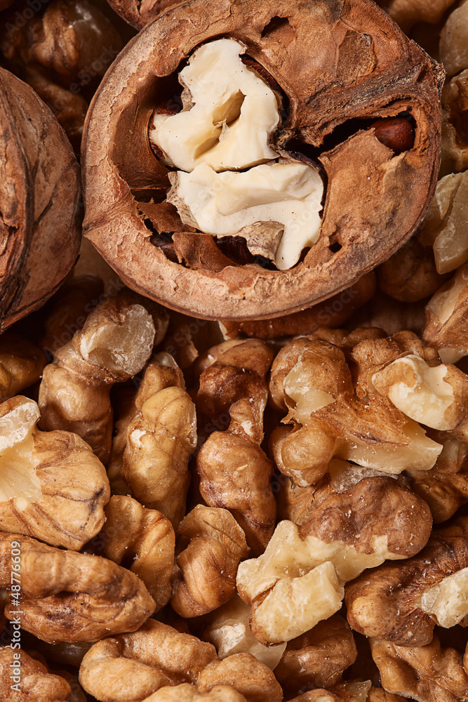 walnuts background walnuts background
