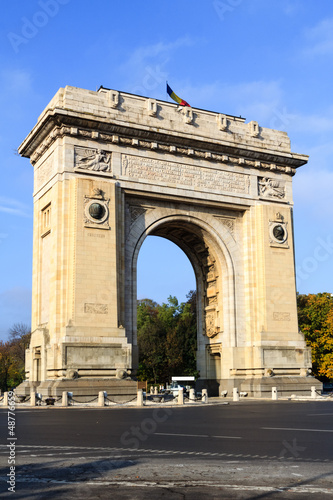Bucharest arch of triumph