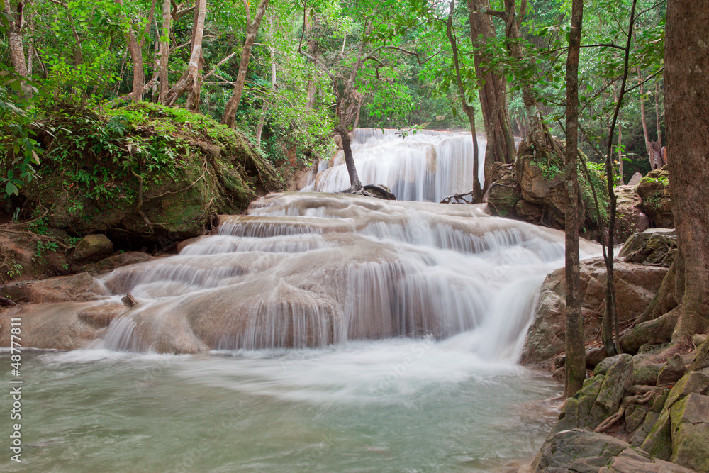 Erawan waterfall National Park, Thailand