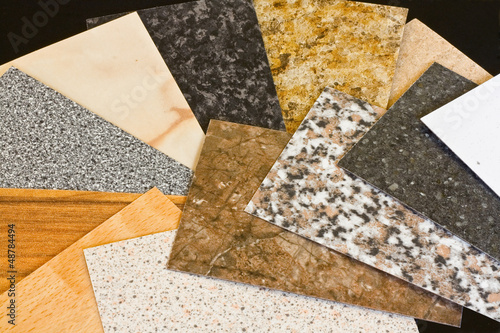 Принти на полотні Kitchen worktop sample swatches