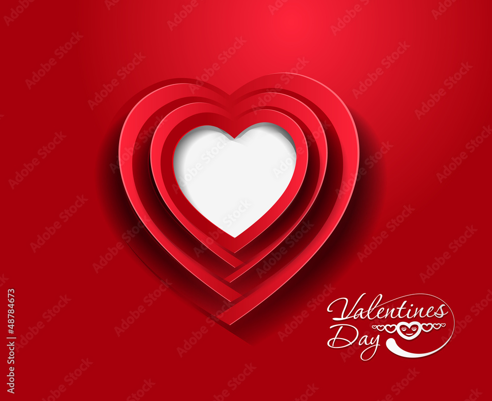 valentine's day heart, vector illustration. valentine's day heart, vector illustration.