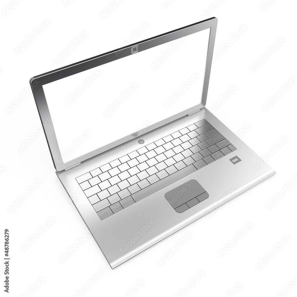 Laptop isolated Laptop isolated
