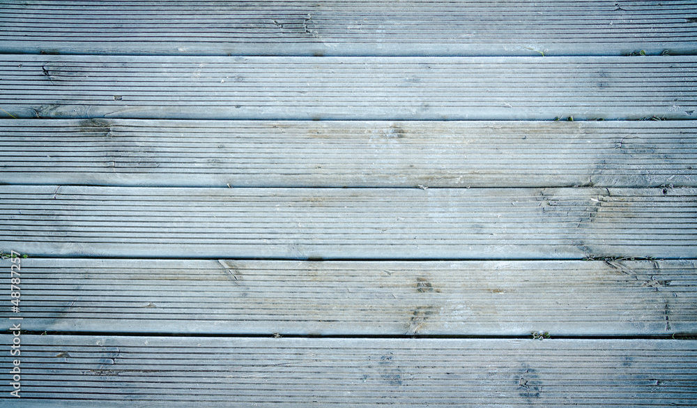 Obraz premium Blue wood texture background