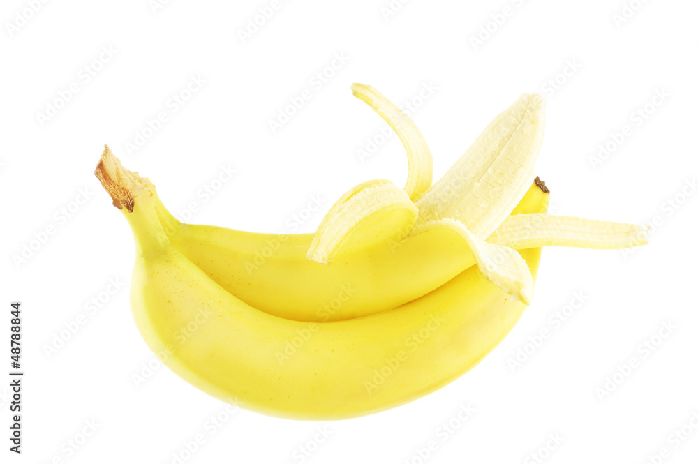 Bananas isolated on white background Bananas isolated on white background