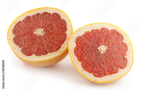 Grapefruit insulated on white background