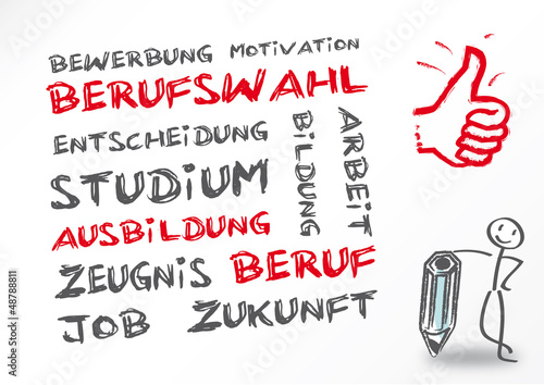 Berufswahl Zeugnis Keywords