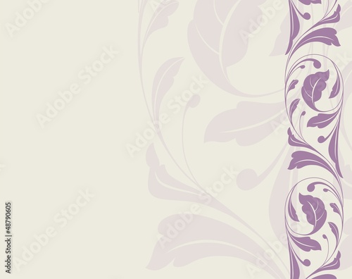 wedding template design, paisley floral pattern , India