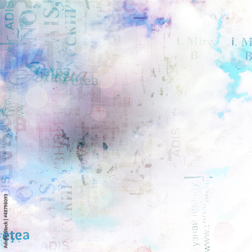 Grunge abstract background with old torn posters with blur boke Grunge abstract background with old torn posters with blur boke