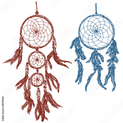 Dream catchers doodle