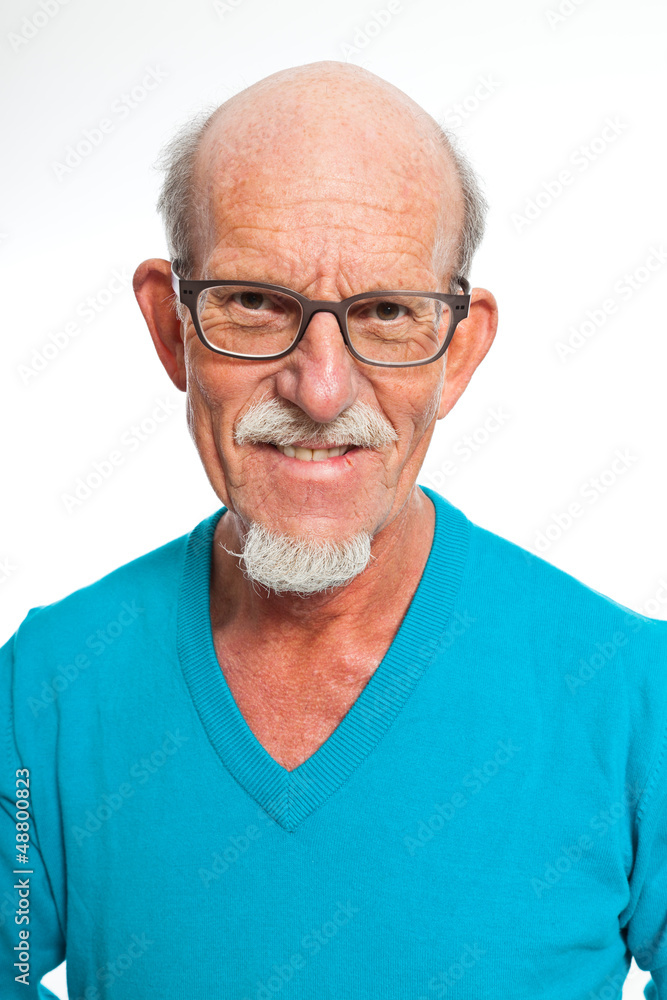 Senior man well dressed and smiling. Isolated. Senior man well dressed and smiling. Isolated.