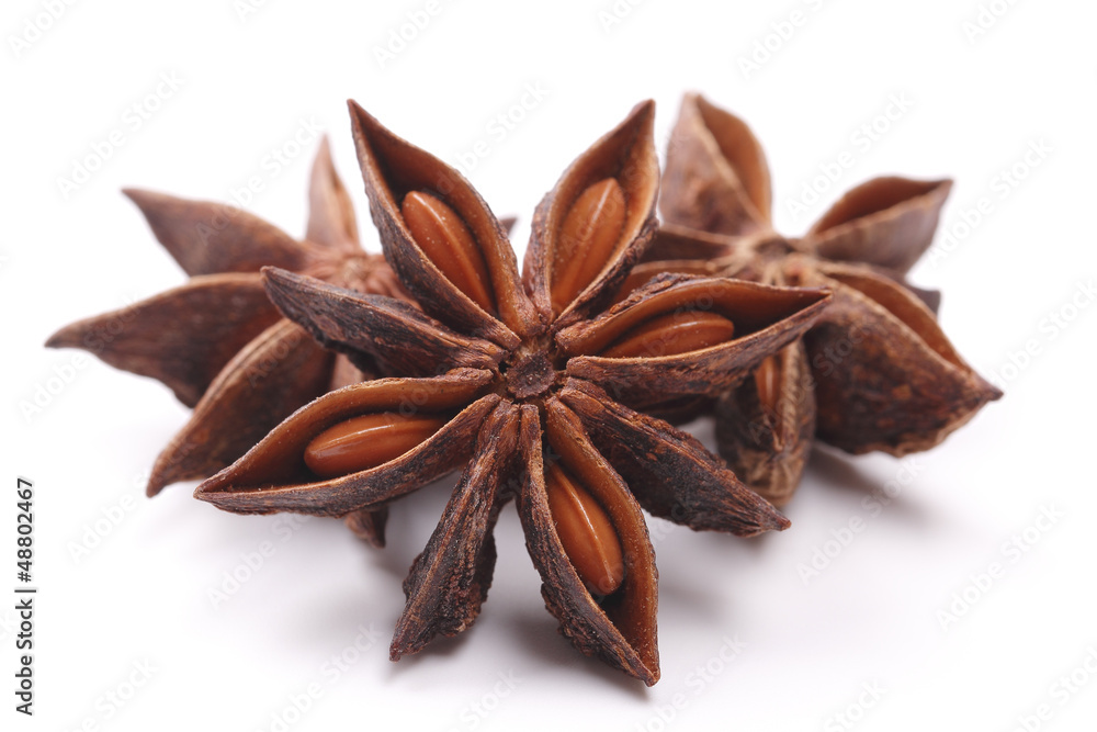 Three stars of anise Three stars of anise