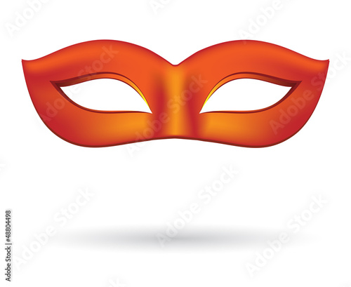 Carnival masks in red