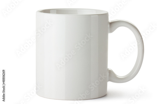 Fotografie, Obraz White ceramic mug