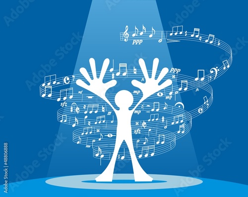 Pentagrama con notas_6