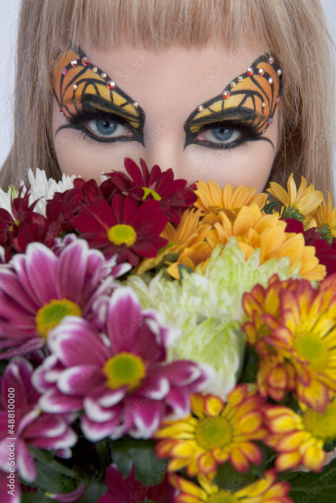 Butterfly makeup