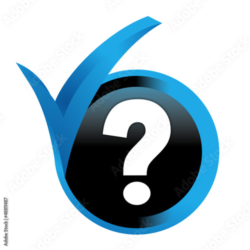 question sur bouton validé bleu