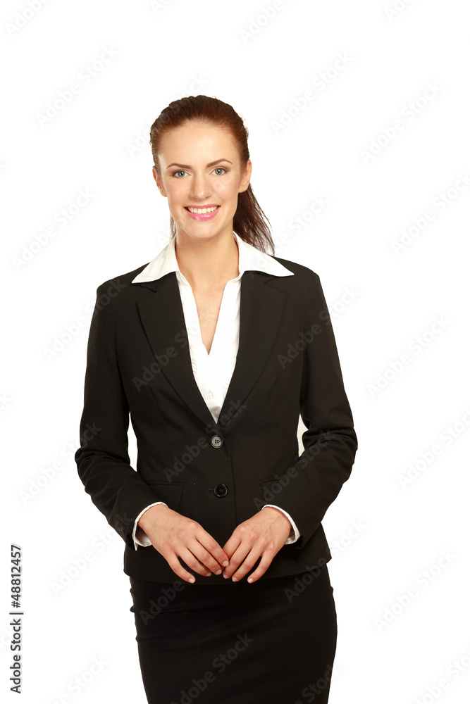 Portrait of a confident young woman standing Portrait of a confident young woman standing