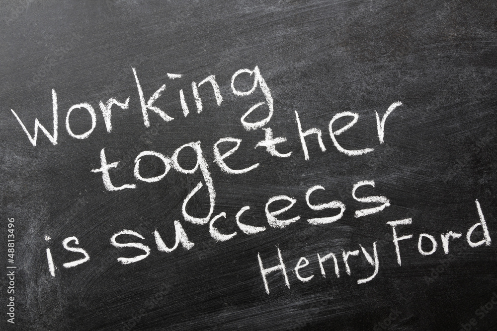 Obraz premium working together