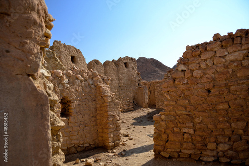 Historic center of the village of Tamerza - Tunisia