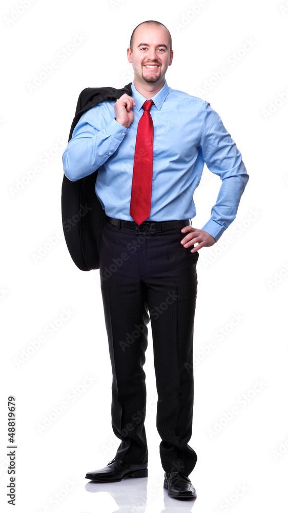 smiling businessman