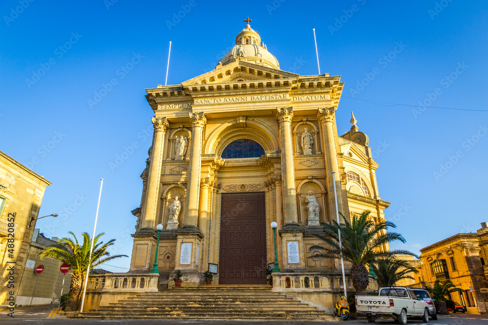 Church of Saint John the Baptist, Xewkija, Gozo, Malta