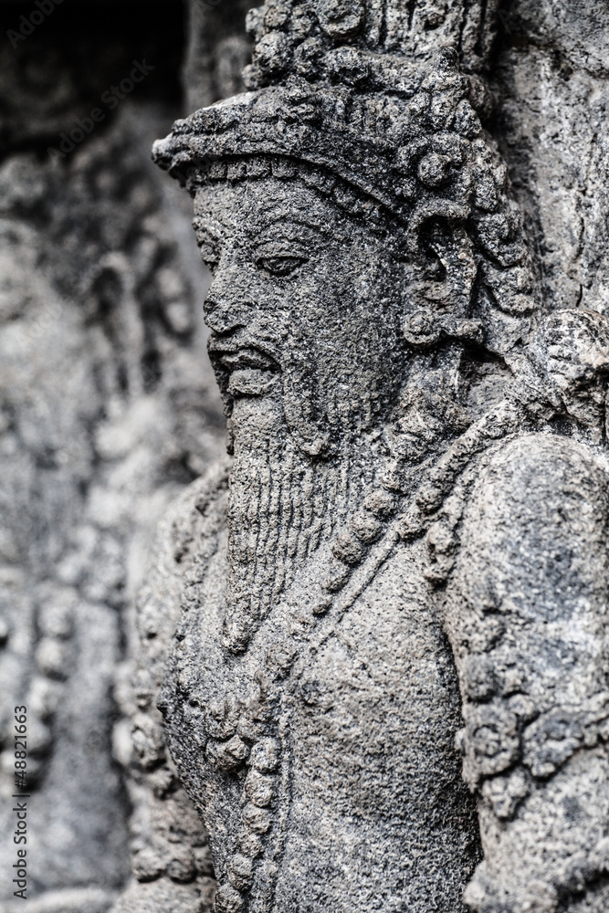 Obraz premium Hindu temple Prambanan. Indonesia, Java, Yogyakarta