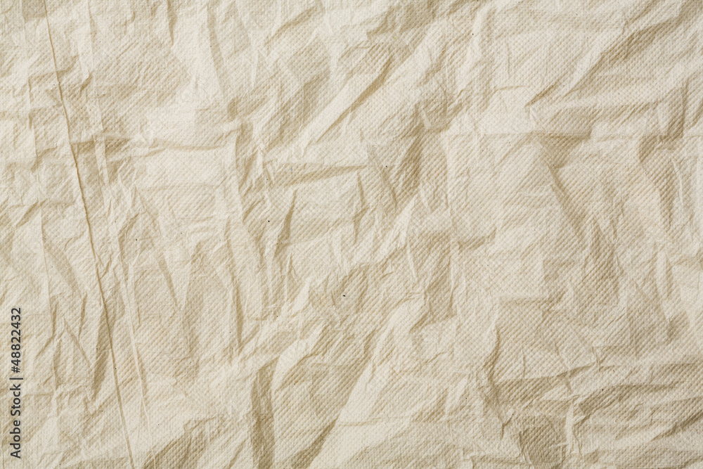 Crumpled tissue paper Crumpled tissue paper