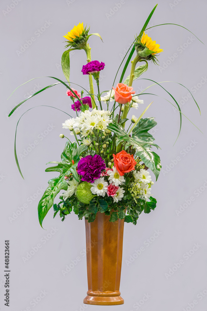 Obraz premium Flower bouquet in a vase