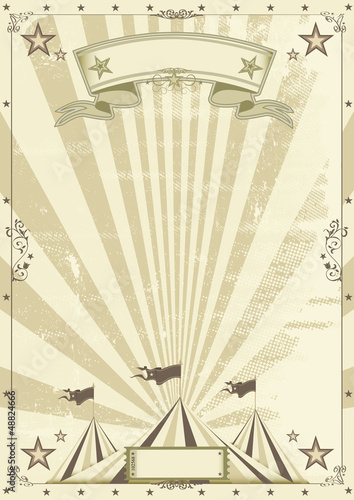 Circus kraft background