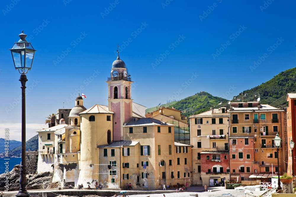 Camogli - pictorial town in Liguria coast of Itlay