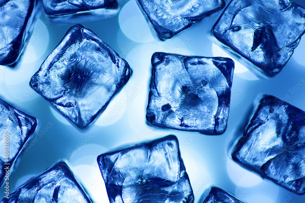 Obraz premium Eiswuerfel