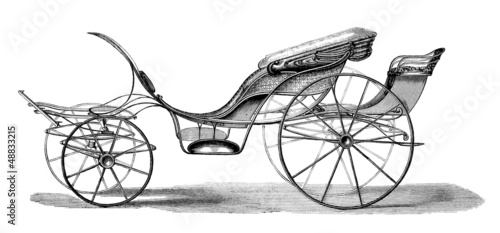 Carriage : Phaeton - 19th century