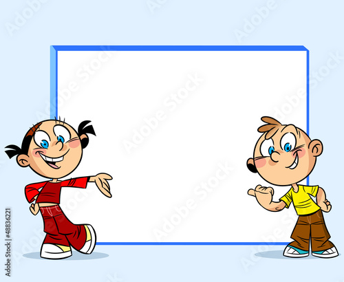 Teens around the whiteboard