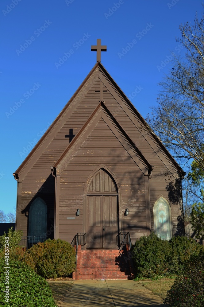 Fototapeta premium An Old Wooden Church