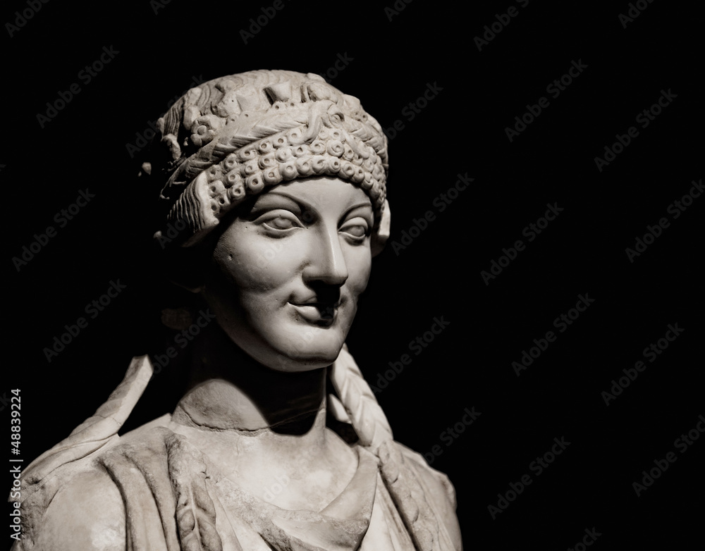 Obraz premium Escultura etrusca (Museos Capitolinos,Roma)